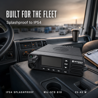 Radio mobile pour voiture Motorola MOTOTRBO DM4601e XiR M8668i XPR 5550e DGM 8500e DMR, 1000 canaux, IP54, VHF, UHF, GPS, Wi-Fi