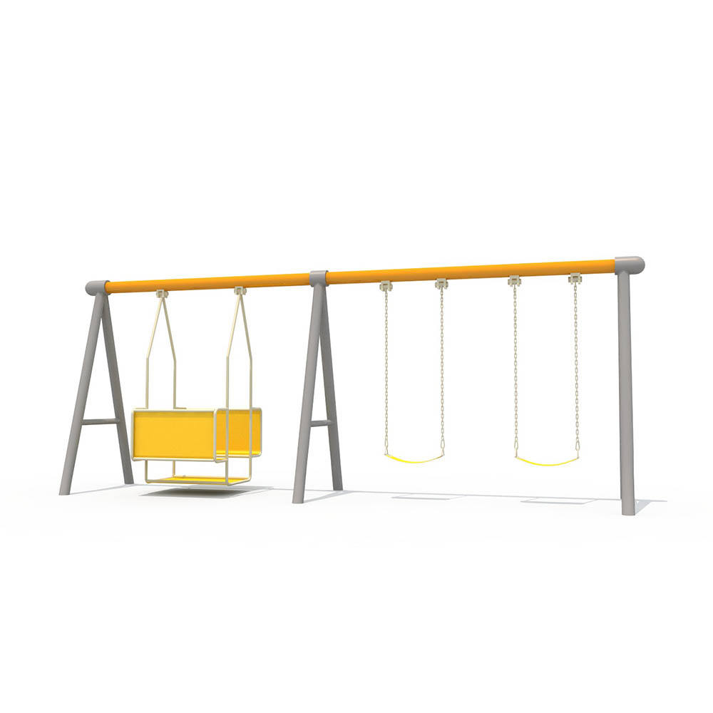 Giraffe Swing Sets Fun Thrill for Kids at Amusement Parks