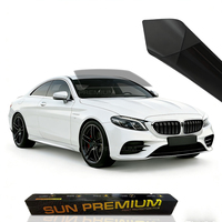 Film teinté anti-éclats pour vitres de voiture, protection UV, 100 pieds