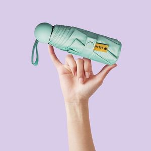 Paraguas Compacto de Bolsillo, Plegable en 5 Secciones, con Estuche de EVA, Resistente al Viento - Product Image 2