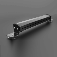 Barre lumineuse LED stroboscopique monochrome/bicouleur DC12-24V 36W-144W IP65, lumière d'avertissement d'urgence pour camion et véhicule