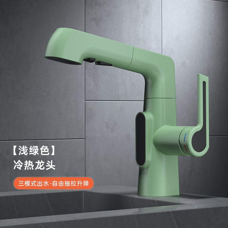 Light green hot and cold