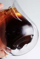 Tasse à café en verre à double paroi de conception moderne, 3 oz, pour expresso et café irlandais, vente en gros, tasses à café en verre avec poignée