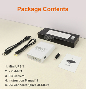 Mini onduleur WGP DC pour <span class=keywords><strong>routeur</strong></span>, alimentation de secours 12V, batterie au lithium, mini UPS DC 5V 9V 12V pour <span class=keywords><strong>routeur</strong></span> <span class=keywords><strong>WiFi</strong></span> - Product Image 6