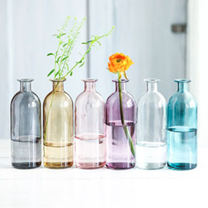 <span class=keywords><strong>Vase</strong></span> à fleurs en verre moderne rustique, thème <span class=keywords><strong>automne</strong></span>, toutes saisons, classique pour la chambre à coucher, fleurs décoratives, usage minimaliste - Product Image 6