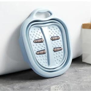 Bain de pieds pliable pour usage domestique, spa pour les pieds, masseur de pieds pour voyage et camping, machine de pédicure, lavabo pour les pieds - Product Image 3