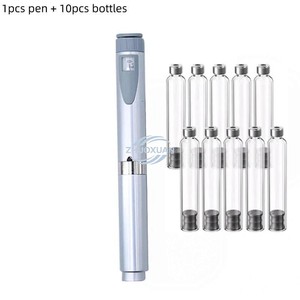 Glass cavity injection <b>pen</b> disposable accessories can be reused, with <b>multiple</b> <b>colors</b> to choose from, sturdy and easy to carry - Product Image 2