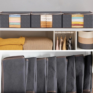 Milieuvriendelijke Opvouwbare Opbergtas Voor Kledingdeken Beddengoed Onder <span class=keywords><strong>Bed</strong></span> Organizer - Product Image 5