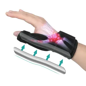 Attelle de <span class=keywords><strong>pouce</strong></span> en néoprène Spica Support Brace Canal carpien Immobilisateur Dragonne pour la douleur Entorses Souches Arthrite - Product Image 1