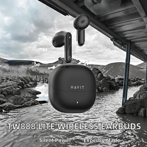 Audífonos Inalámbricos Havit TW888 Lite, Estéreo TWS, para Juegos, con Cancelación de Ruido ENC, Indicador LED de Batería, Molde Privado 6.0, Más de 20 Horas de Reproducción - Product Image 2