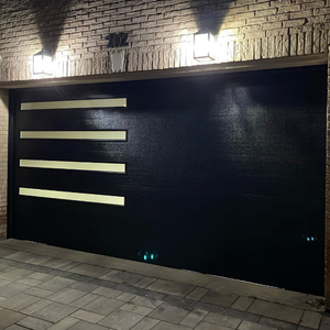 Porte de <span class=keywords><strong>garage</strong></span> de style moderne fabriquée en Chine avec un design en aluminium à bas <span class=keywords><strong>prix</strong></span> et une isolation thermique pour les villas - Product Image 4