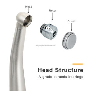หัวกรอฟันไฟเบอร์ออปติกความเร็วสูงหัวเชื่อมเร็วกังหันลมกำลังแรงสูงสำหรับอุปกรณ์บำบัดช่องปาก - Product Image 3