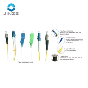 Fiber Optic Pigtail 12 Core Optical Ribbon Cable FC <strong>ST</strong> SM MM Fiber Optic <strong>Patch</strong> <strong>Cord</strong> 1M 3M 5M Customized Length - Product Image 3