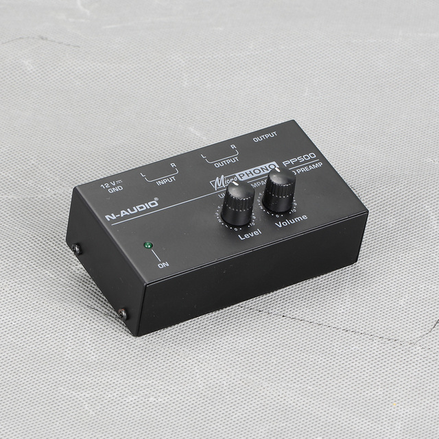 N-Audio PP500 Ultra-Compact Tube Phono Preamp Professional Audio Video & Lighting Phono Preamp
