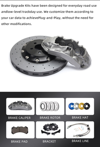 Ensemble d'étriers de frein de course en carbone-céramique ultra-légers Rotora personnalisés à 6 pistons pour Lotus Alpine <span class=keywords><strong>Caterham</strong></span> Mazda - Product Image 6
