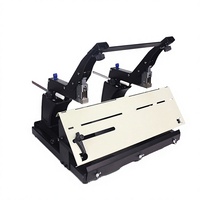 Agrafeuse manuelle robuste en métal SH-03G pour formats A3/A4, agrafeuse à chevalet