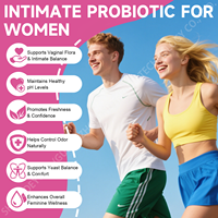 Compléments alimentaires en gommes probiotiques pour femmes adultes OEM, écorce d'orme rouge, santé intestinale, équilibre corporel, énergie, soutien immunitaire, bien-être féminin