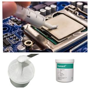 <span class=keywords><strong>Pasta</strong></span> de refrigeración de silicona conductora térmica Hanast para servidor <span class=keywords><strong>CPU</strong></span> ordenador portátil disipador de calor compuesto pegamento térmico - Product Image 1