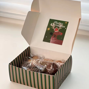 Tùy chỉnh cao cấp hiện đại sang trọng có thể gập lại quà tặng giáng sinh hộp giấy thân thiện với môi màu sắc-in bao bì cho quà tặng thủ công sử dụng - Product Image 6