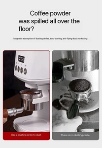 OEM ukiran Barista alat tren corong Espresso & kopi magnetik cincin dosis untuk Pecinta Teh & Kopi - Product Image 4