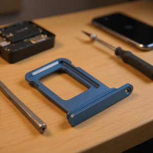 Vassoio porta SIM per iPhone 12 Pro 12 Pro Max blu, ricambio - Product Image 3
