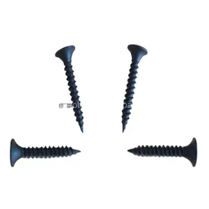 Tianjin factory produce black MDF screw drywall screw gypsum screw with good quality