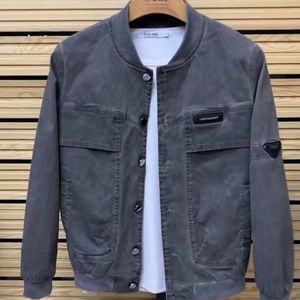 <span class=keywords><strong>Completo</strong></span> da <span class=keywords><strong>Uomo</strong></span> Due Pezzi di Alta Qualità Taglie Forti per la Primavera, in Tessuto Lavato con Blocchi di Colore, Stile Streetwear Pesante e Confortevole - Product Image 3