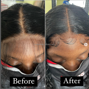 卸売カスタムロゴレースティントヘアムースクロージャーフロントレースムースティントナチュラルルッキングティントムースレースウィッグ - Product Image 6