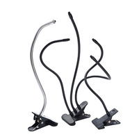 Support de bureau et de chevet multifonctionnel réglable à pince avec bras flexible pour téléphone, lampe de culture de plantes, lampe d'appoint pour diffusion en direct et lampe LED