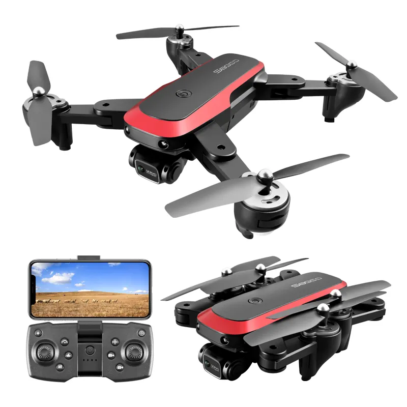 S8000 4K drone Dual HD camera drone fpv smart hover rc quadcopter drone 360 degree rolling