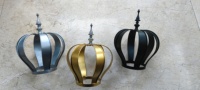 Couronnes rondes complètes de grande taille de style européen, personnalisables en couleur, pour la décoration de mariages et d'anniversaires
