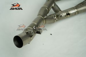 <span class=keywords><strong>Kit</strong></span> d'échappement complet SNOR pour BMW S1000XR 2019-2025 M1000R TC6, collecteur en titane, tube de liaison avant 60 mm, tube à enfiler - Product Image 6