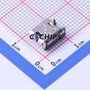 USB-TYPE-C-019 USB Connector SMD Connector ( Connector Type: Type-C )( Gender: Female )( Mounting Type: Horizontal Mount ) - Product Image 2