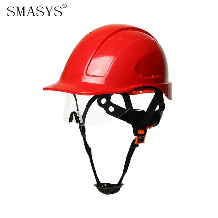 SMASYS Industri Ritel Perlindungan Tinggi Konstruksi ABS Helm Safety