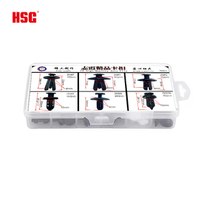 Xe Fastener Loại Hộp 95Pcs 6 Loại Tự Động Clip Kit Nhựa Xe Fastener Người lưu giữ Thực Tế Nhựa Xe Cơ Thể Clip Set - Product Image 2