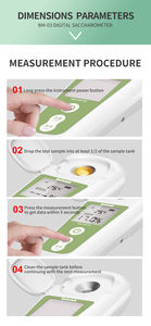Réfractomètre numérique portable BM-03, testeur de sucre, testeur de douceur des fruits, testeur de concentration en sucre du melon, Brixmètre, étanche IP65 - Product Image 3