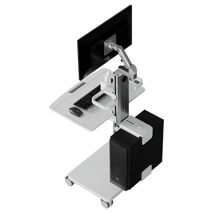 BEWISER OC-1TS Carrinho de enfermagem móvel para hospital Carrinho de enfermeira para computador carrinho médico carrinho dental