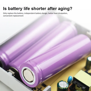 Mini UPS uninterruptible cung cấp điện AC 110V/240V 5400mAh DC 12V UPS cho Wifi Router CCTV Camera với pin có thể được thay thế - Product Image 4