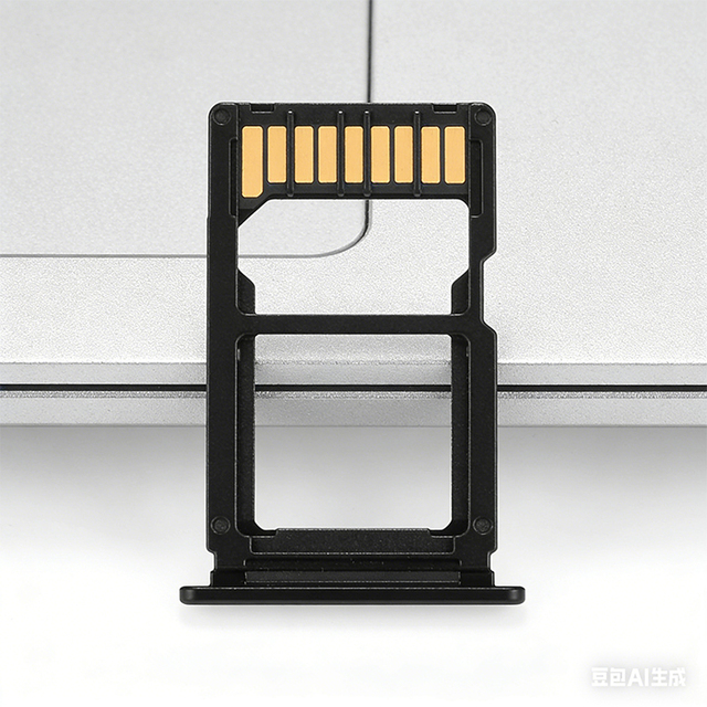 Stainless Steel Mobile Phone SIM Card Tray Holder with Broaching and Drilling Services CNC Machined