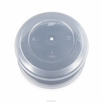 Conteneur alimentaire jetable de 3500 ml avec couvercle - Boîte de restauration en PP de qualité alimentaire, étanche, sans BPA, micro-ondable et recyclable, design moderne
