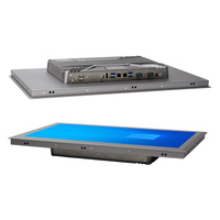 Écran LCD industriel personnalisé, étanche IP65, 10,4 15 15,6 17 19 21,5 pouces, écran tactile PCAP, panneau PC, moniteur industriel