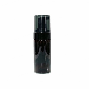 Frosted Black Foam Pump <b>Bottle</b> 100ml 120ml 150ml 200ml <b>Empty</b> Matte Black <b>Plastic</b> <b>Bottle</b> for Cosmetic Face Foaming Dispenser - Product Image 6