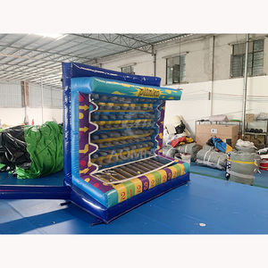 Interesante tablero <span class=keywords><strong>Plinko</strong></span> inflable de PVC producido en fábrica, juego de carnaval, objetivo innovador, tamaño personalizable, Color portátil - Product Image 3