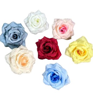 Modernas Flores Artificiales de Seda con Cabeza de <span class=keywords><strong>Rosa</strong></span> <span class=keywords><strong>Rosa</strong></span> Diamante, Ecológicas, para Bodas, Manualidades, Coronas Decorativas, Decoración de Paredes, <span class=keywords><strong>China</strong></span> - Product Image 3