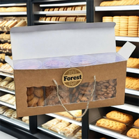 Boîte d'expédition en carton ondulé personnalisée pour l'e-commerce, avec logo personnalisé, emballage rectangulaire pour biscuits, best-seller.