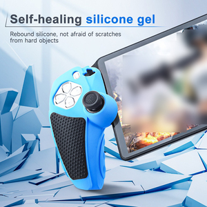 Custodia protettiva in Silicone antiscivolo all'ingrosso per Play Station 5 PS5 Console <span class=keywords><strong>portale</strong></span> con impugnature per il pollice - Product Image 2