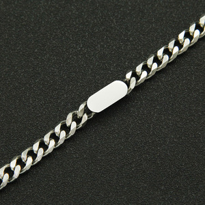 Hip Hop Cuban <b>Chain</b> Bracelet Trendy Nightclub Street Personality Simple <b>Titanium</b> Steel Bracelet Tanjing - Product Image 4