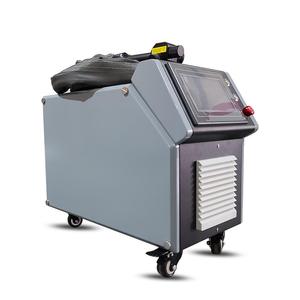 Máquina de Limpieza Láser Pulsada de 100W/200W para Madera, Aluminio y UPVC - Portátil, Elimina Óxido y Pintura con Alta Productividad - Product Image 2