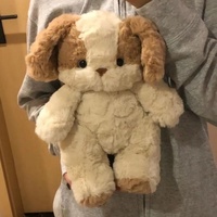 Nouvelle Peluche Chien Mignonne en Coton PP Ultra Doux, Poupée Poids Lesté pour Dormir, Coussin en Peluche pour Anniversaire, Cadeau pour Petite Amie