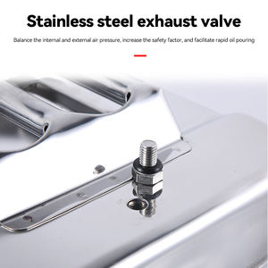 Bidon en acier inoxydable 304 de haute qualité, carré, 10l, 15l, <span class=keywords><strong>20l</strong></span>, 25l, 30l, 35l, 40l, 50l, 60l, pour eau, essence, diesel - Product Image 6